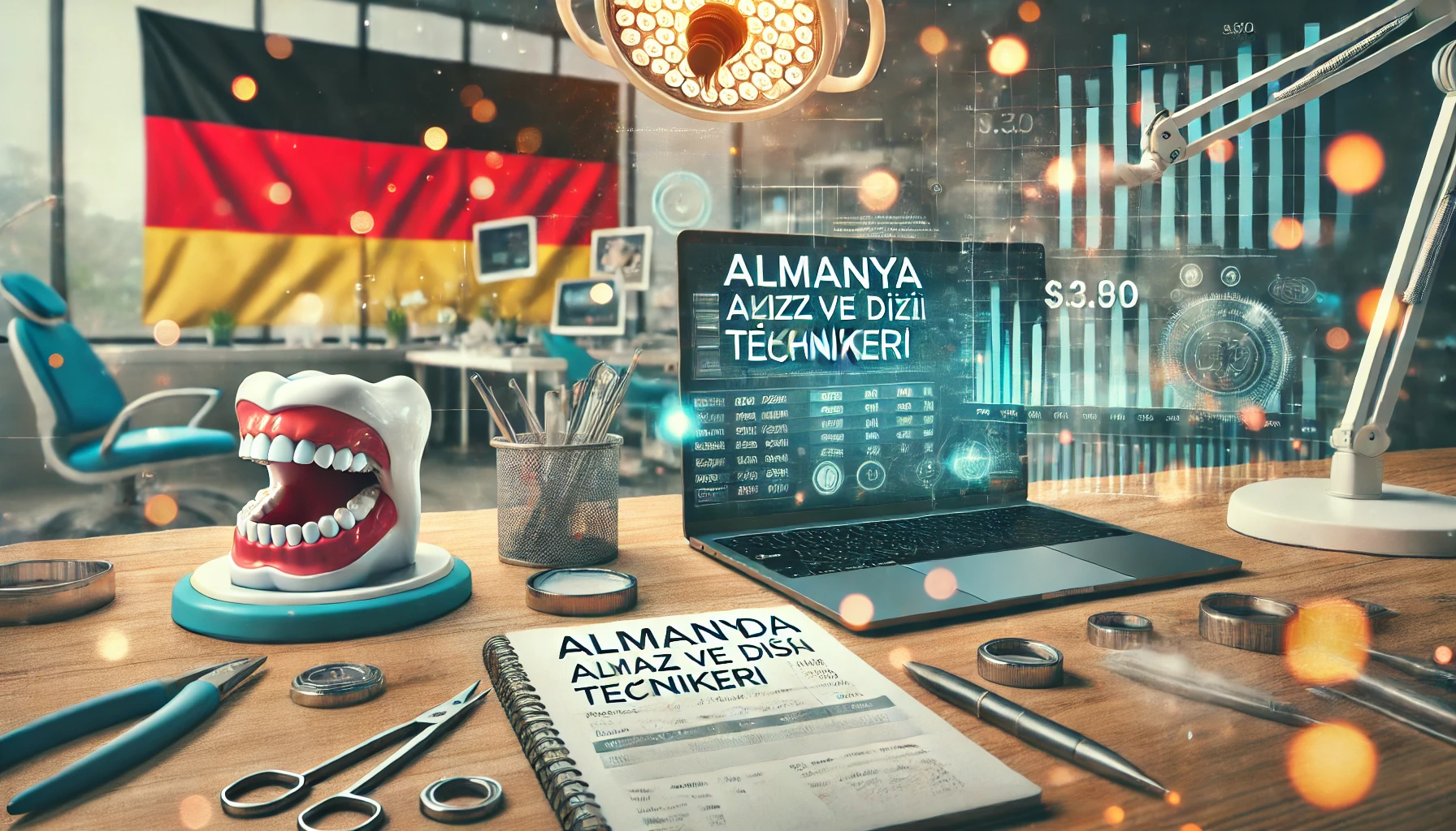 almanya'da ağız ve diş sağlığı teknikeri maaşları
