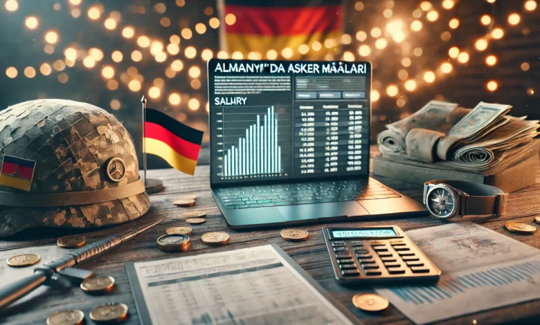 almanya'da asker maaşları