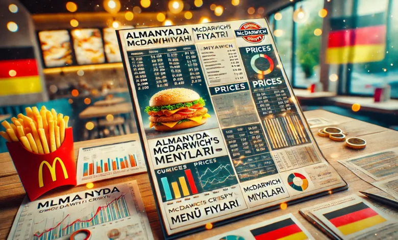 Almanya’da McDarwich's Crispy Menü Fiyatları