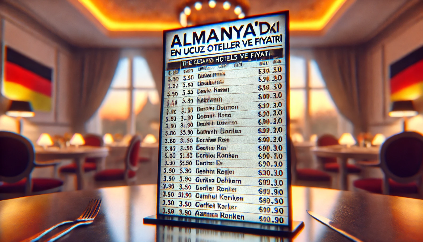 Almanya’daki En Ucuz Oteller ve Fiyatları: Detaylı Rehber