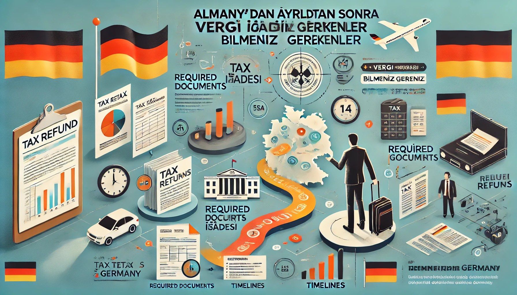 Almanya’dan Ayrıldıktan Sonra Vergi İadesi: Bilmeniz Gerekenler