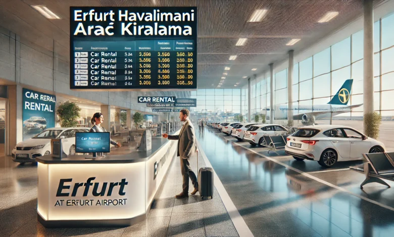 Erfurt Havalimanı Araç Kiralama