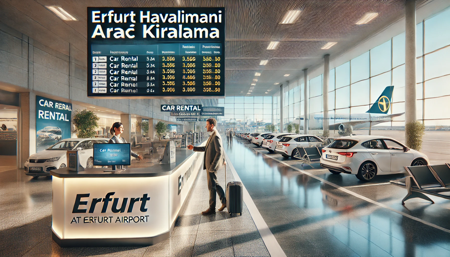Erfurt Havalimanı Araç Kiralama: Fiyatlar, Şirketler ve İpuçları