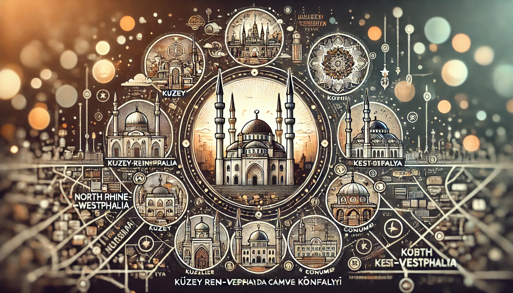 Kuzey Ren-Vestfalya’da Bulunan Camiler ve Konumları Nelerdir?