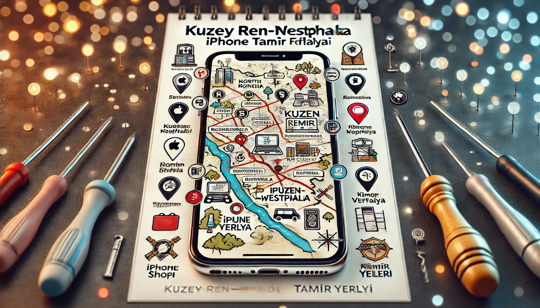 Kuzey Ren-Vestfalya’da iPhone’umu Tamir Ettirebileceğim Yerler Nereleridir?