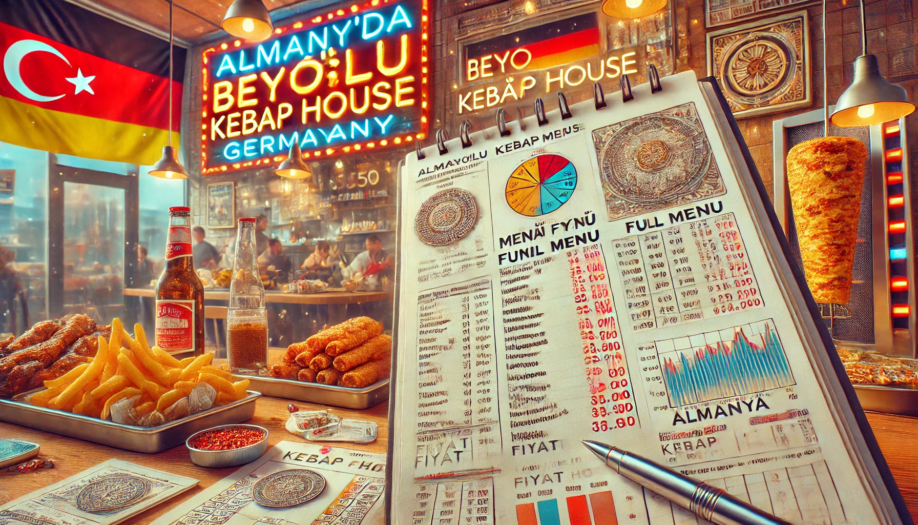 Almanya’da Beyoğlu Kebap House Menü Fiyatları: Güncel Bilgiler ve Tam Menü