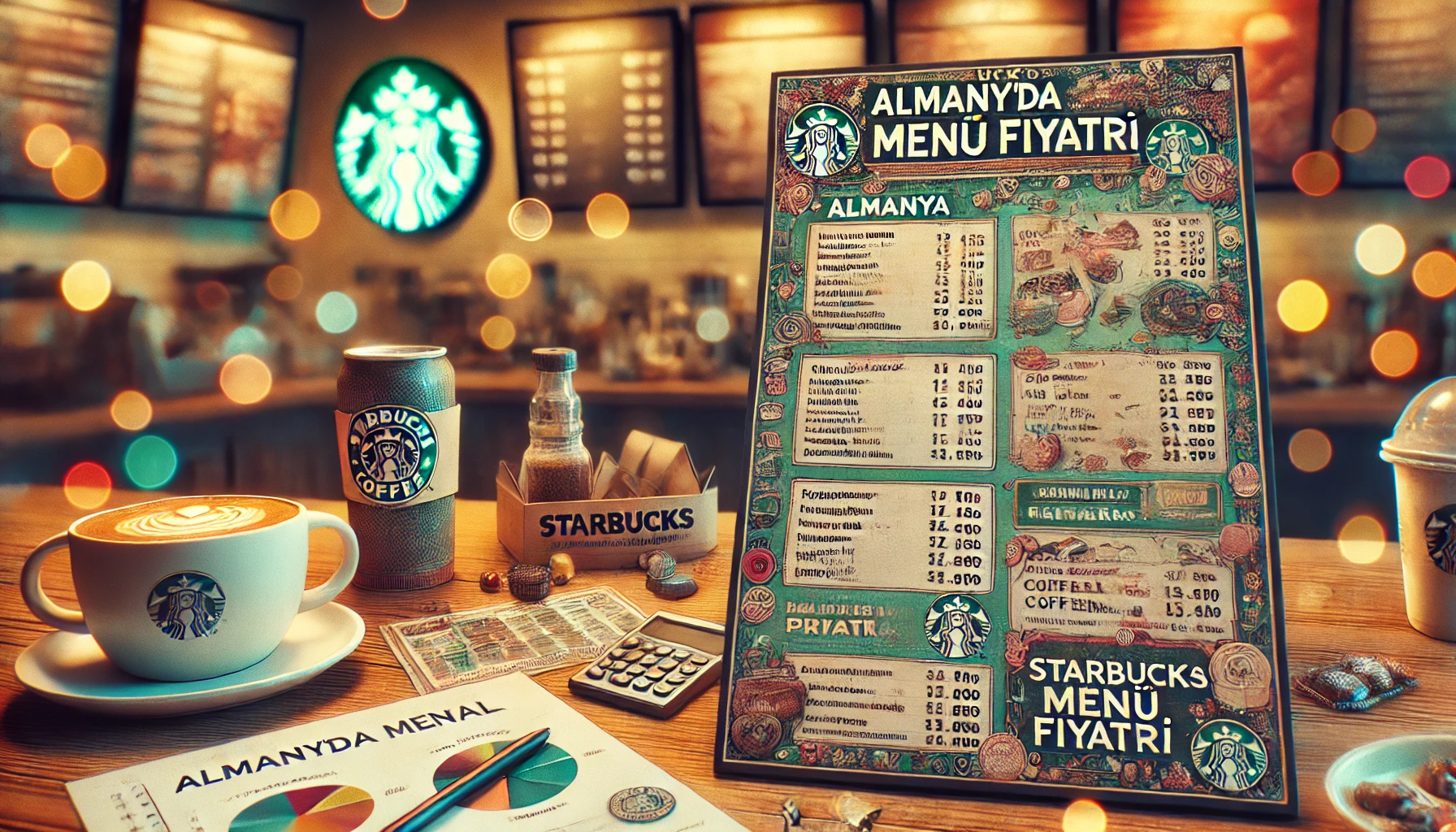 Almanya’da Starbucks Menü Fiyatları: Güncel Bilgiler ve Tam Menü