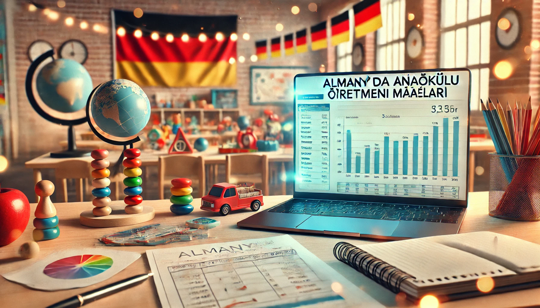 almanya'da anaokulu öğretmeni maaşları