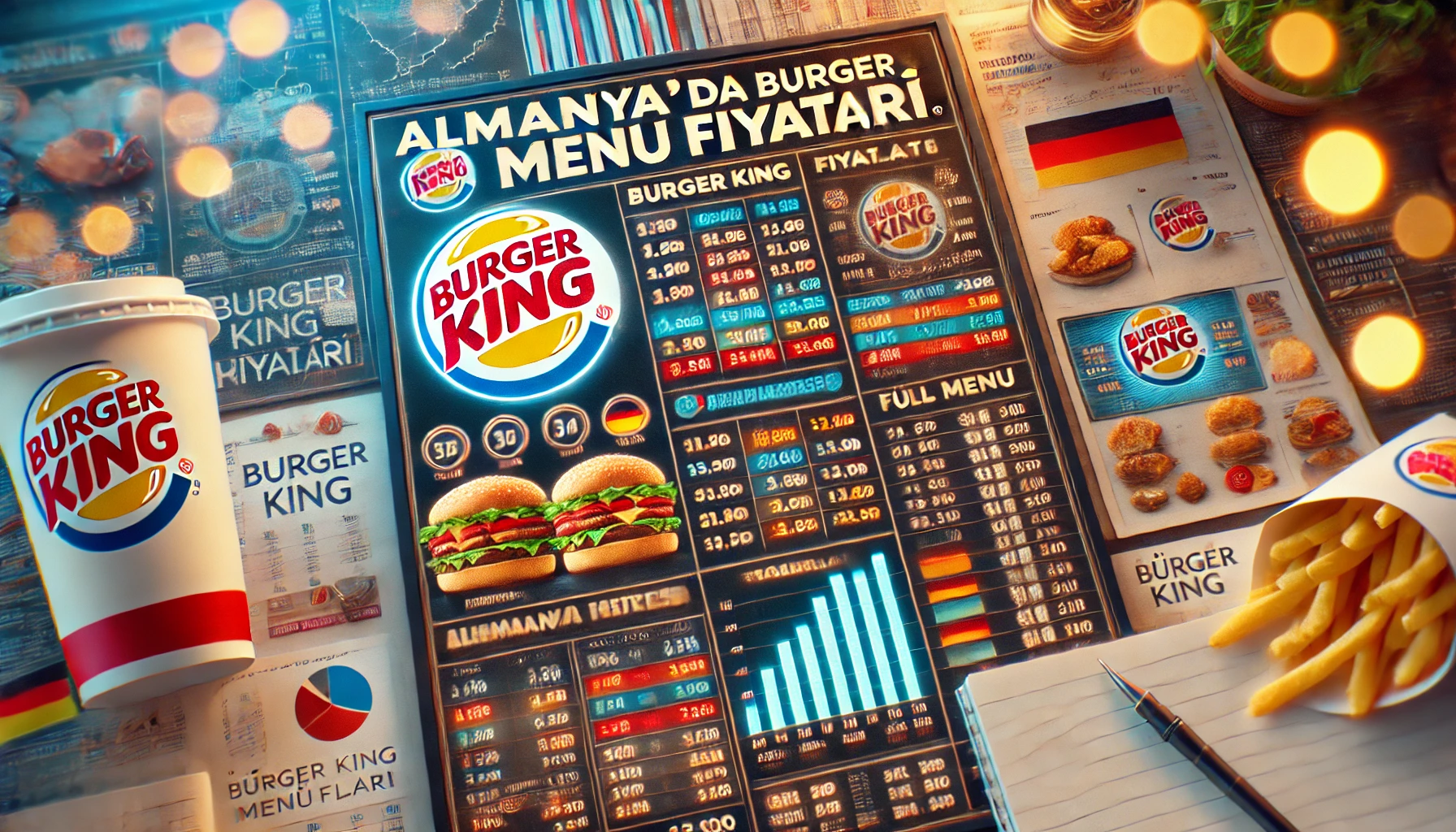 Almanya’da Burger King Menü Fiyatları: Güncel Bilgiler ve Tam Menü