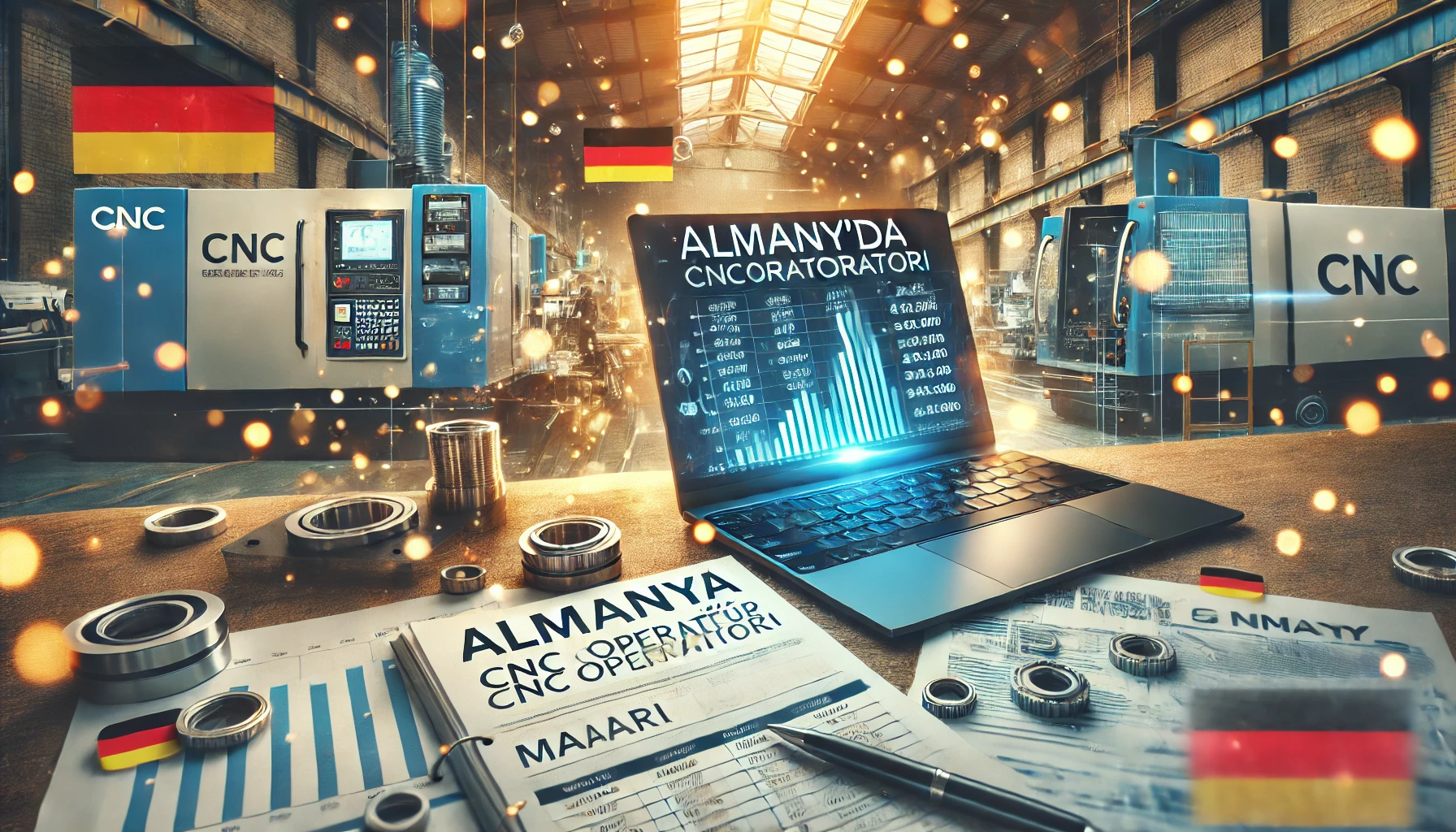 Almanya’da CNC Operatörü Maaşları: Detaylı Rehber ve Bilgiler