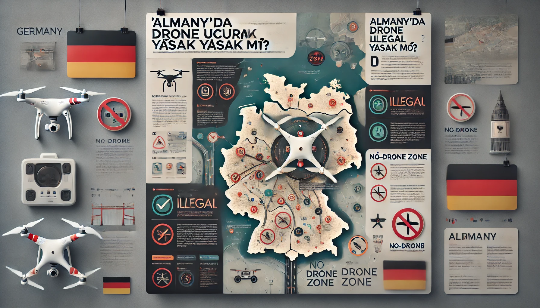 Almanya’da Drone Uçurmak Yasak mı? Yasal Düzenlemeler ve Kurallar