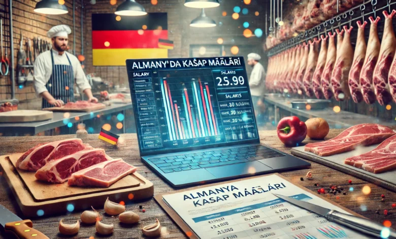 almanya'da kasap maaşları