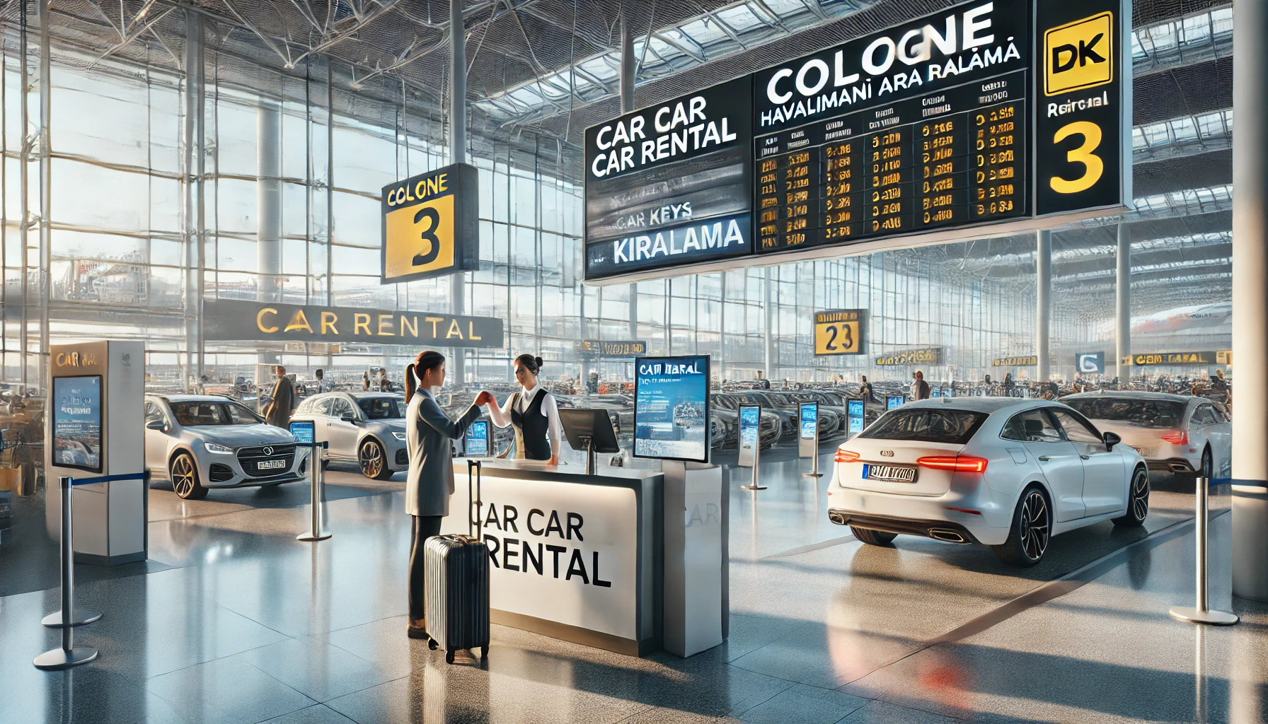Cologne Havalimanı Araç Kiralama: Fiyatlar, Şirketler ve Detaylar