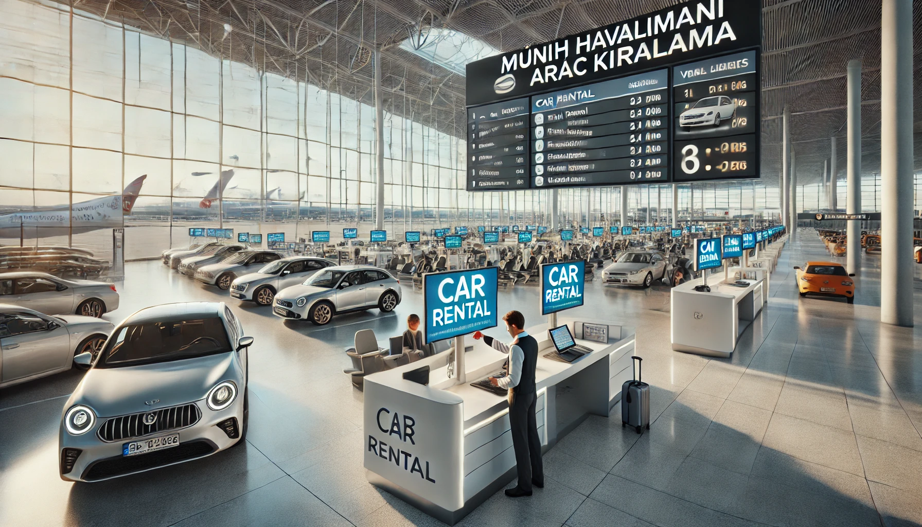 Münih Havalimanı Araç Kiralama: Fiyatlar, Şirketler ve İpuçları