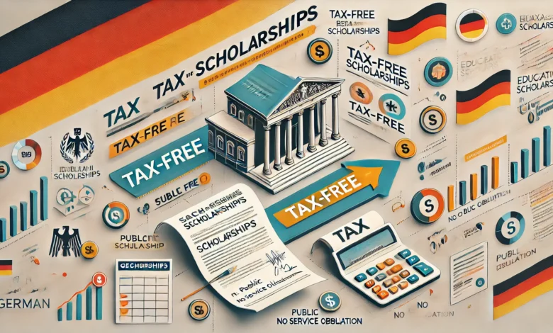 scholarship tax Germany