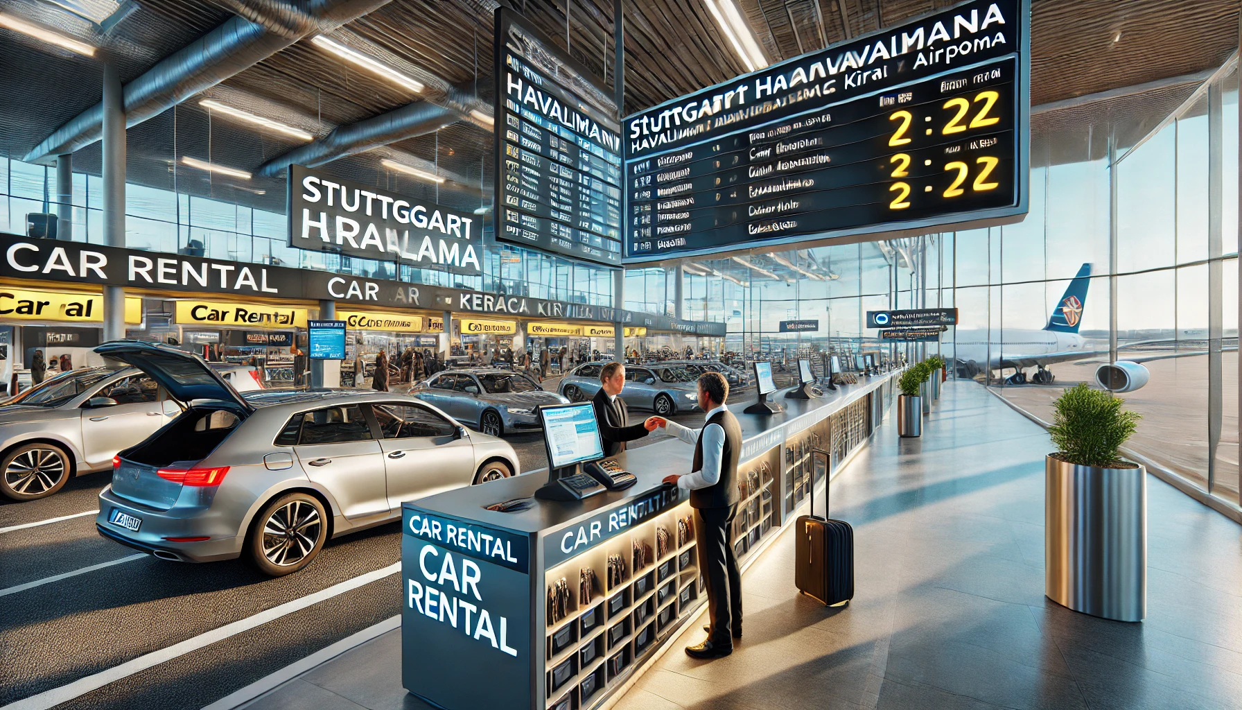 stuttgart havalimanı araç kiralama