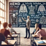 Almanca Giyim Eşyaları ve İlgili Cümleler