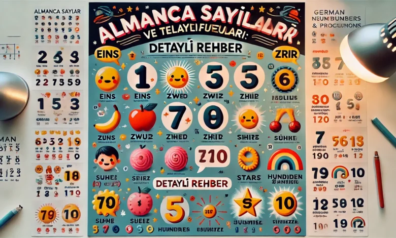 Almanca Sayılar ve Telaffuzları