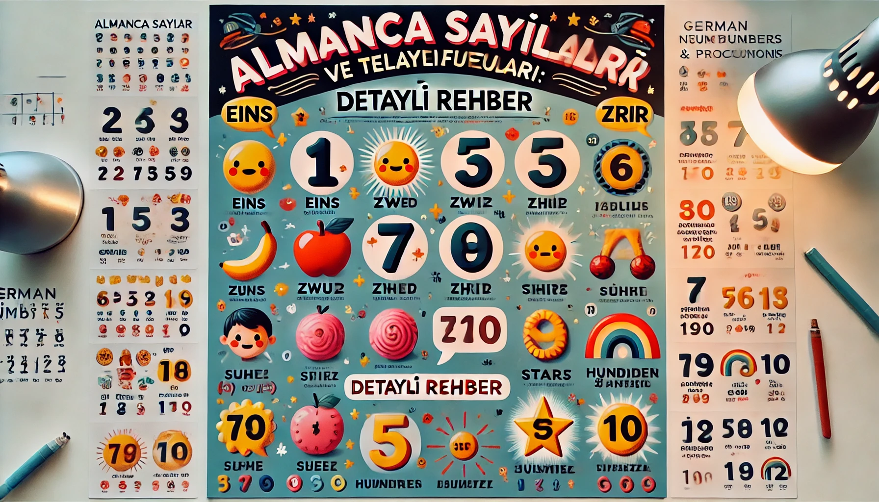 Almanca Sayılar ve Telaffuzları: Detaylı Rehber