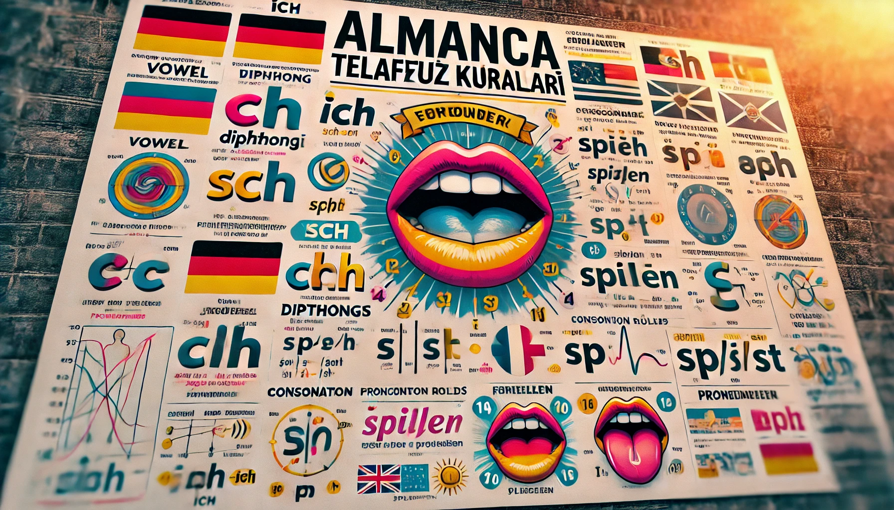 Almanca Telaffuz Kuralları ve Basit Kelimelerin Okunuşu