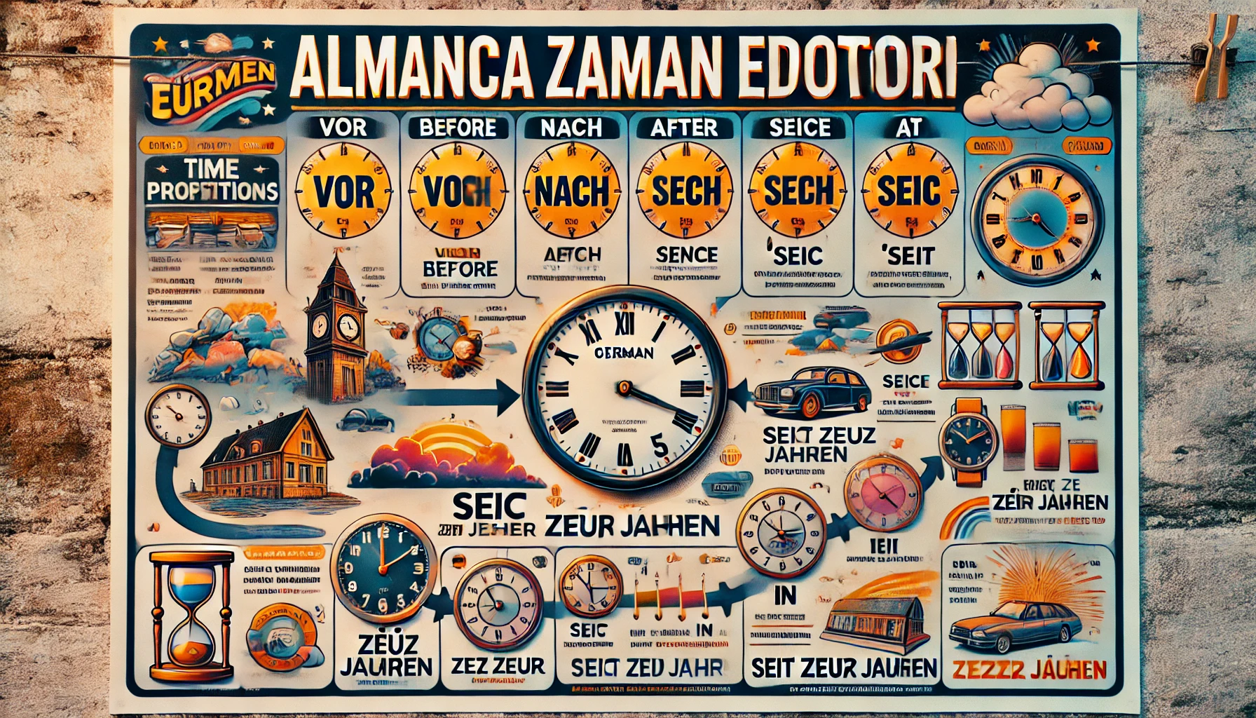 Almanca Zaman Edatları: “Temporale Präpositionen”