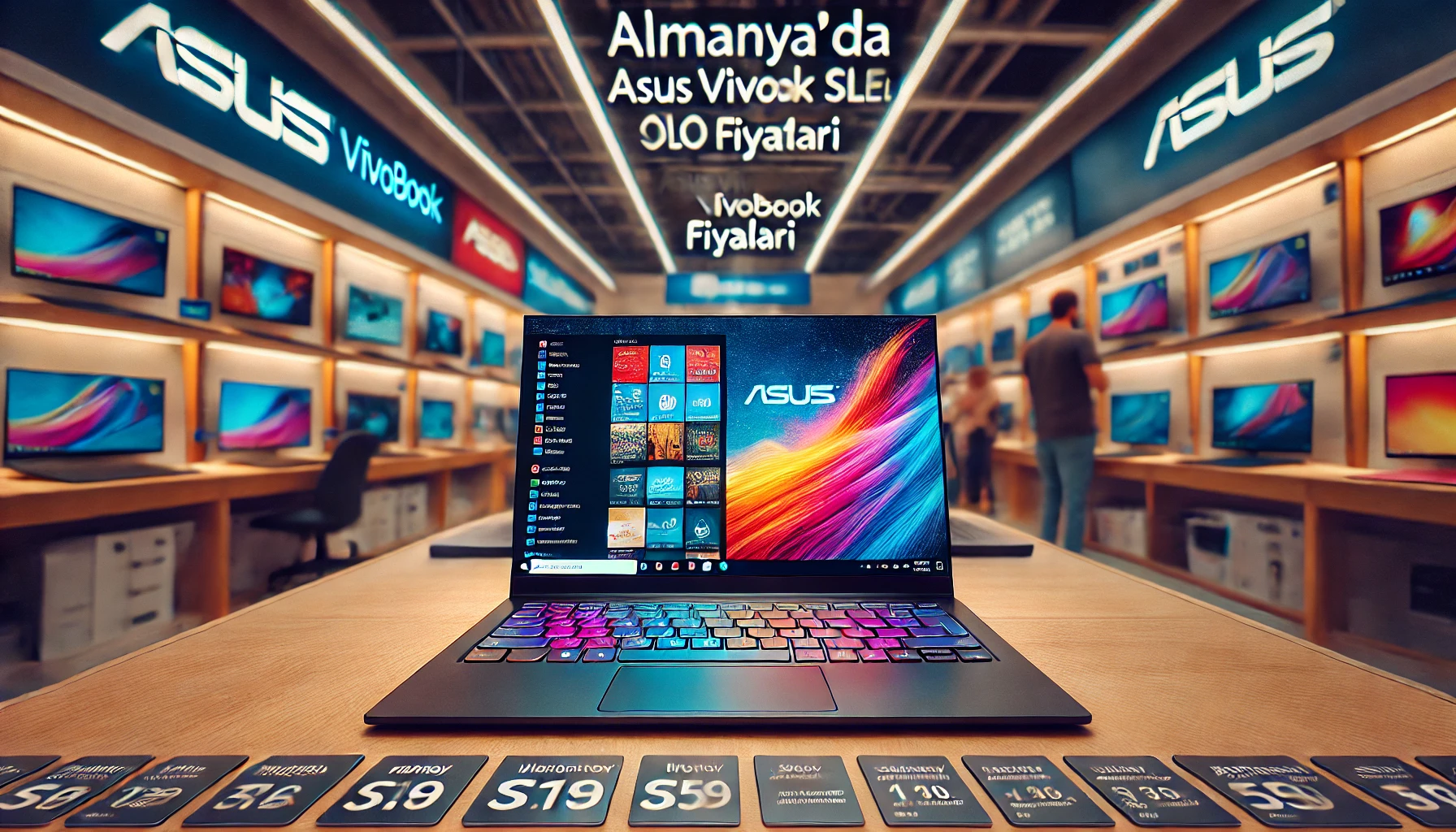 Almanya’da Asus Vivobook S16 OLED Fiyatları ve Teknik Özellikleri