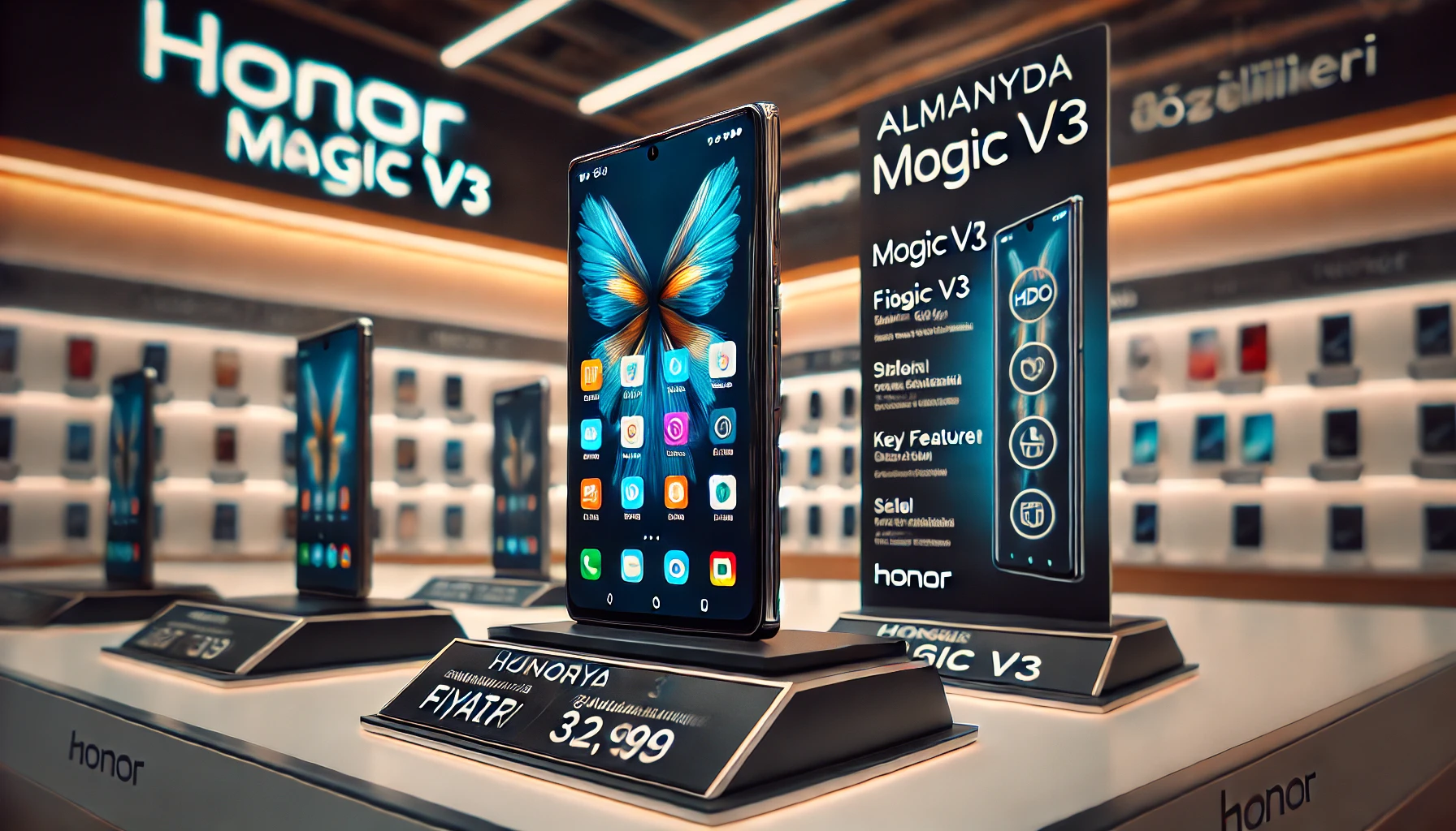 Almanya’da Honor Magic V3 Fiyatları ve Özellikleri