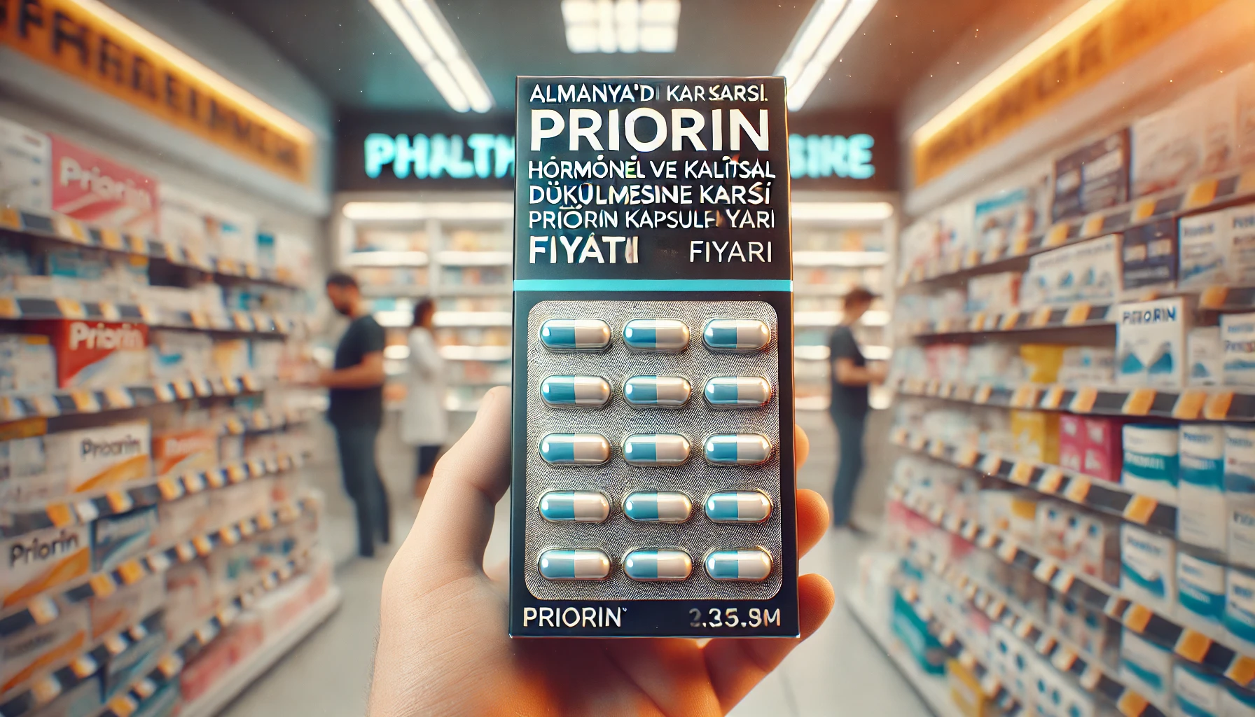 Almanya’da Hormonel ve Kalıtsal Saç Dökülmesine Karşı Priorin Kapsülleri Fiyatları