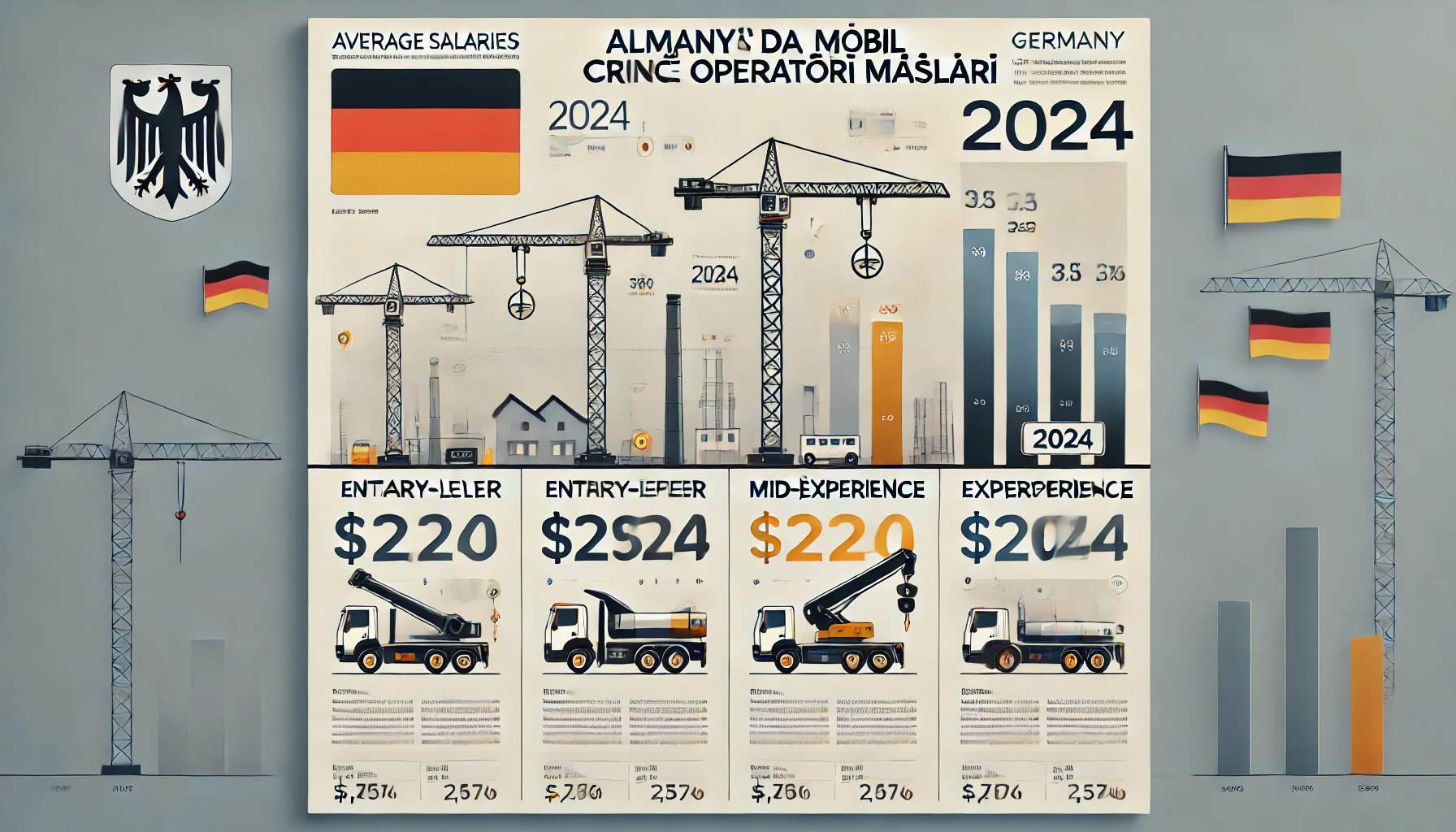 Almanya’da Mobil Vinç Operatörü Maaşları: 2026 Yılına Genel Bakış
