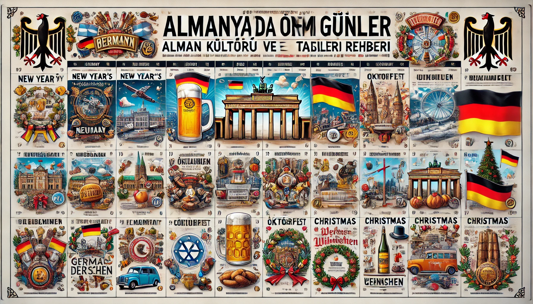 Almanya’da Önemli Günler: Alman Kültürü ve Tatil Günleri Rehberi