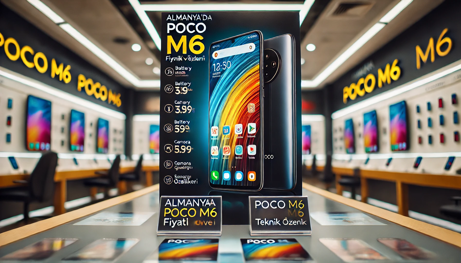 Almanya’da POCO M6 Fiyatları ve Teknik Özellikleri