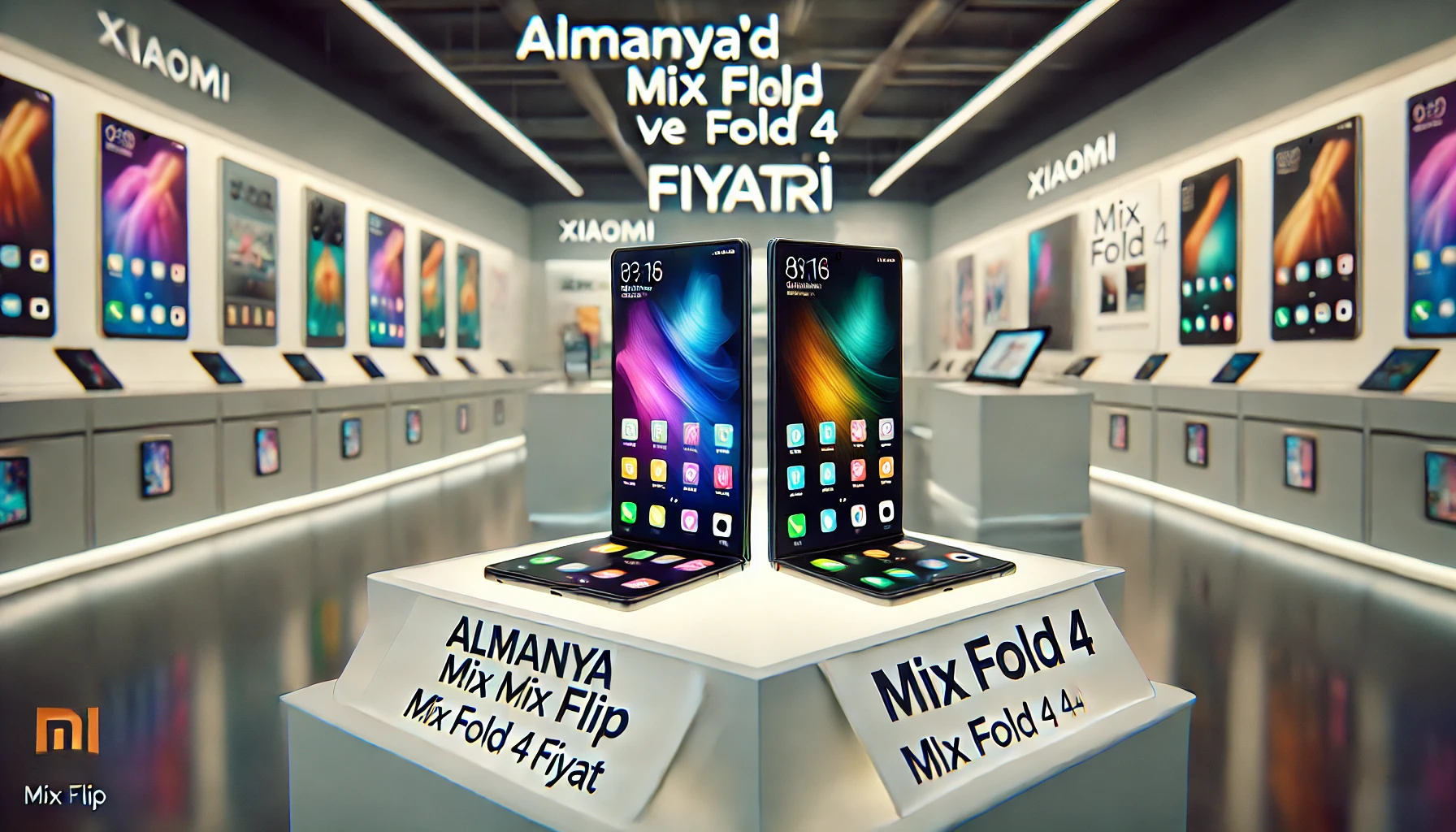 Almanya’da Xiaomi Mix Flip ve Mix Fold 4 Fiyatları ve Özellikleri