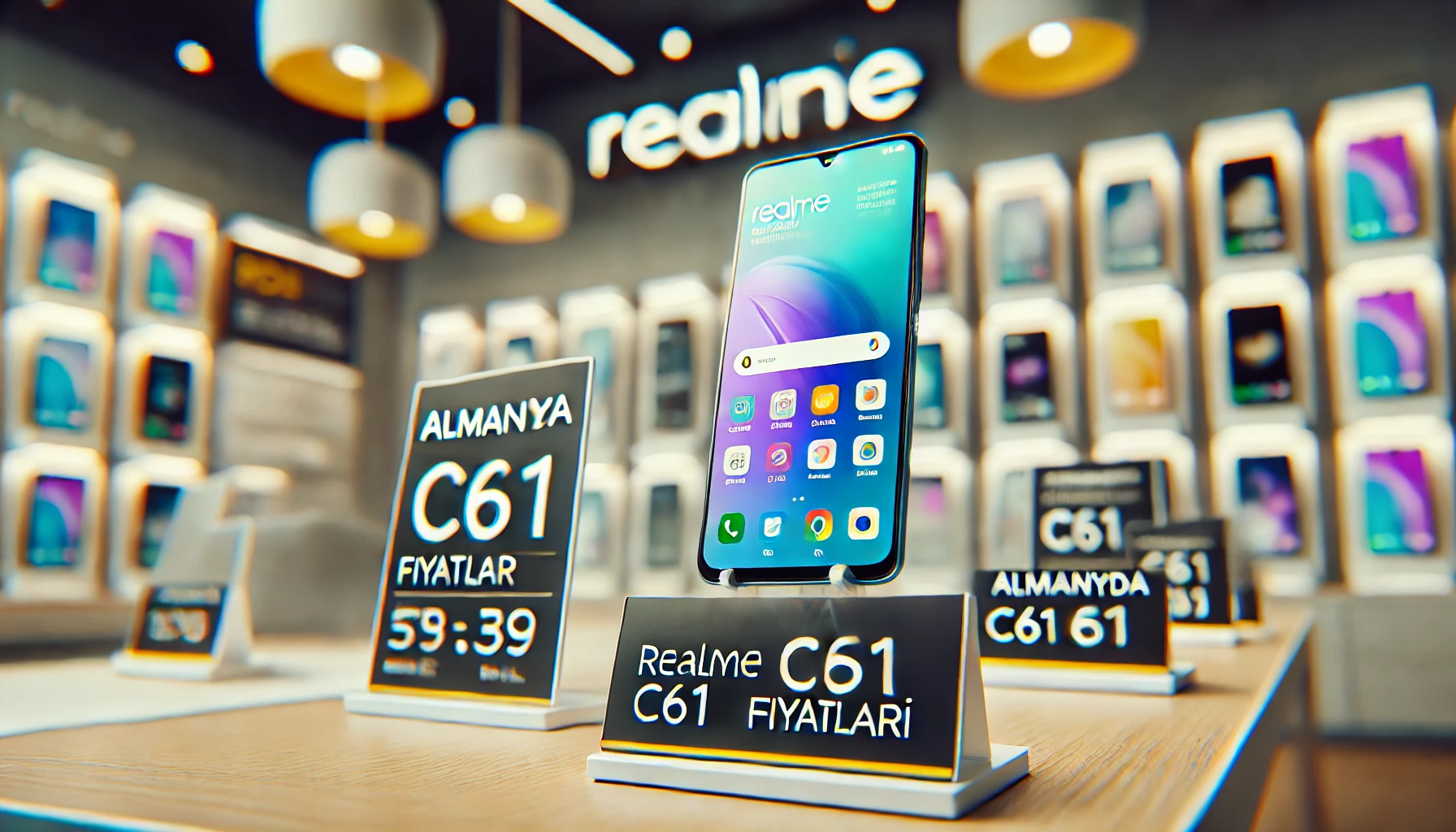 Almanya’da realme C61 Fiyatları ve Teknik Özellikleri