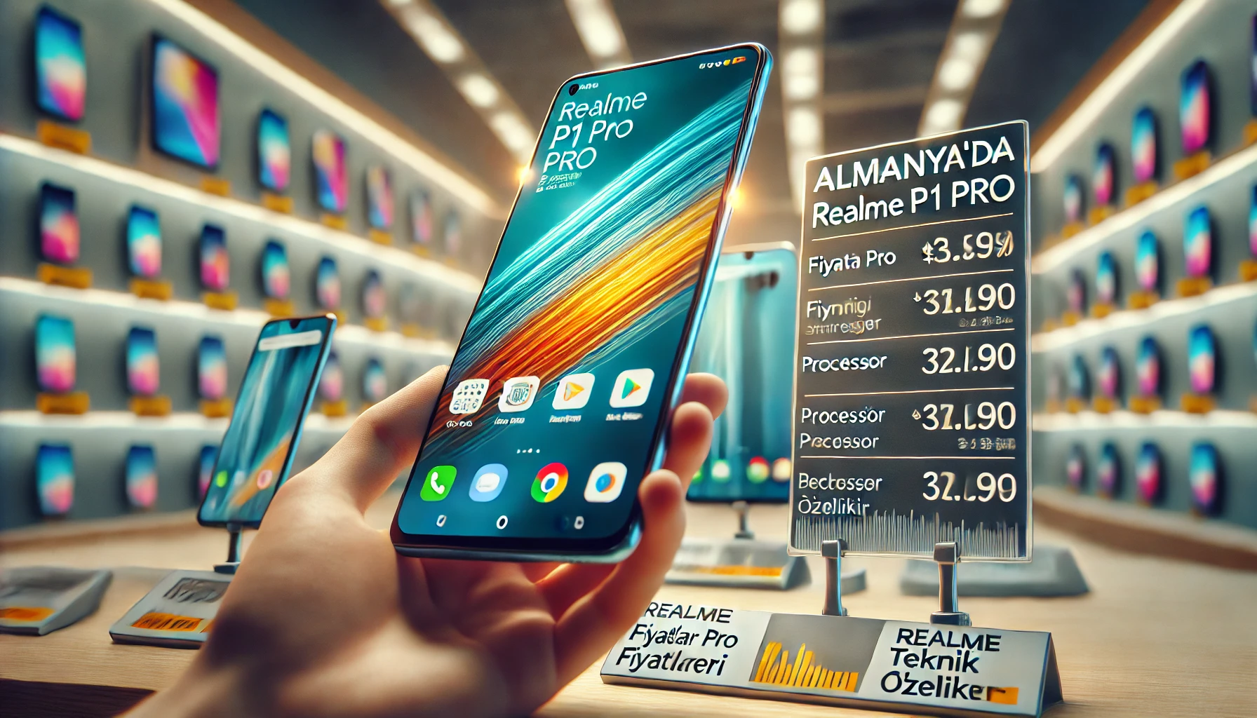 Almanya’da realme P1 Pro Fiyatları ve Teknik Özellikleri