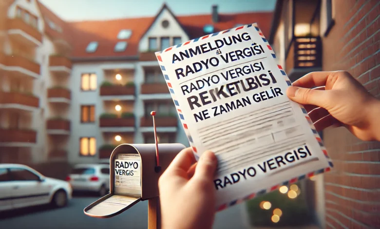 Anmeldung Sonrası Radyo Vergisi Mektubu Ne Zaman Gelir?