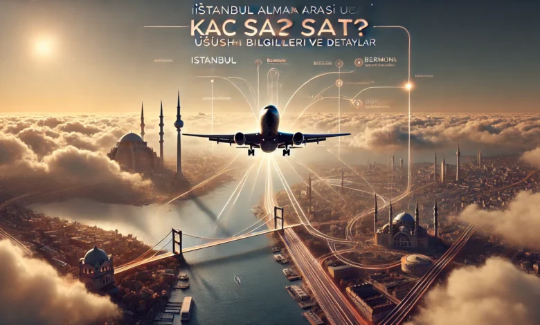 İstanbul Almanya Arası Uçakla Kaç Saat