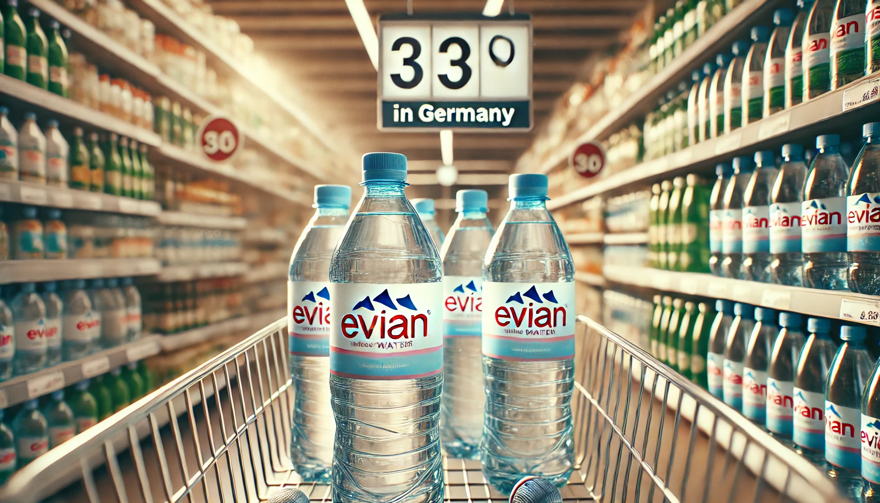 evian water price in germany