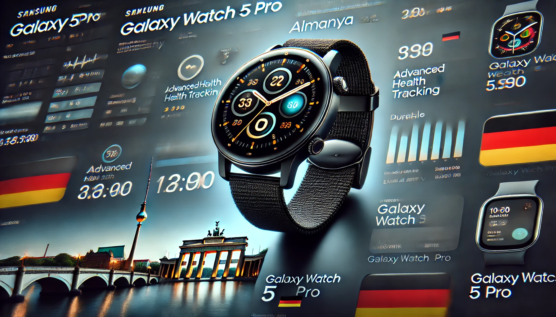 Almanya’da Galaxy Watch 5 Pro Fiyatları: Detaylı Bilgiler ve Satın Alma Rehberi