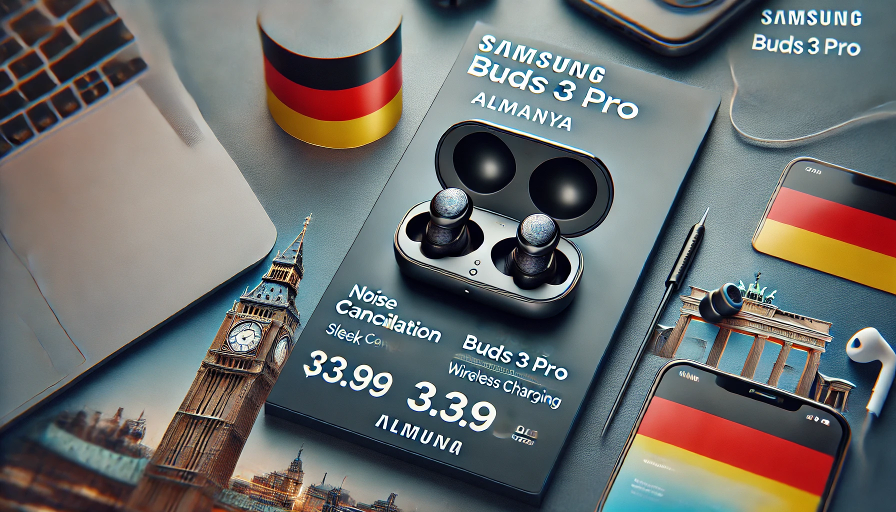 Almanya'da Samsung Buds 3 Pro Fiyatları