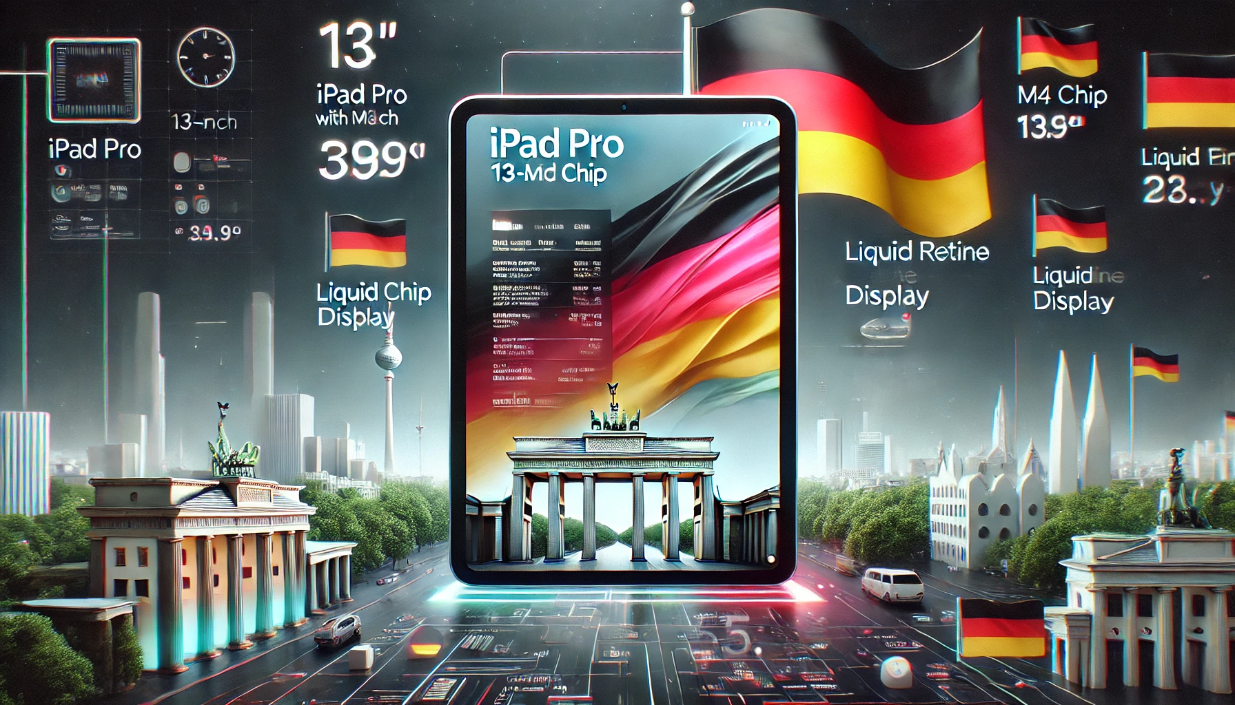 Almanya’da iPad Pro 13 İnç M4 Fiyatları ve Özellikleri