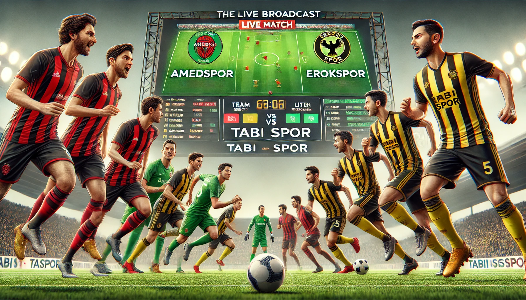 Amedspor - Erokspor Maç Kadrosu ve İzleme Rehberi: Tabii Spor Canlı Yayını