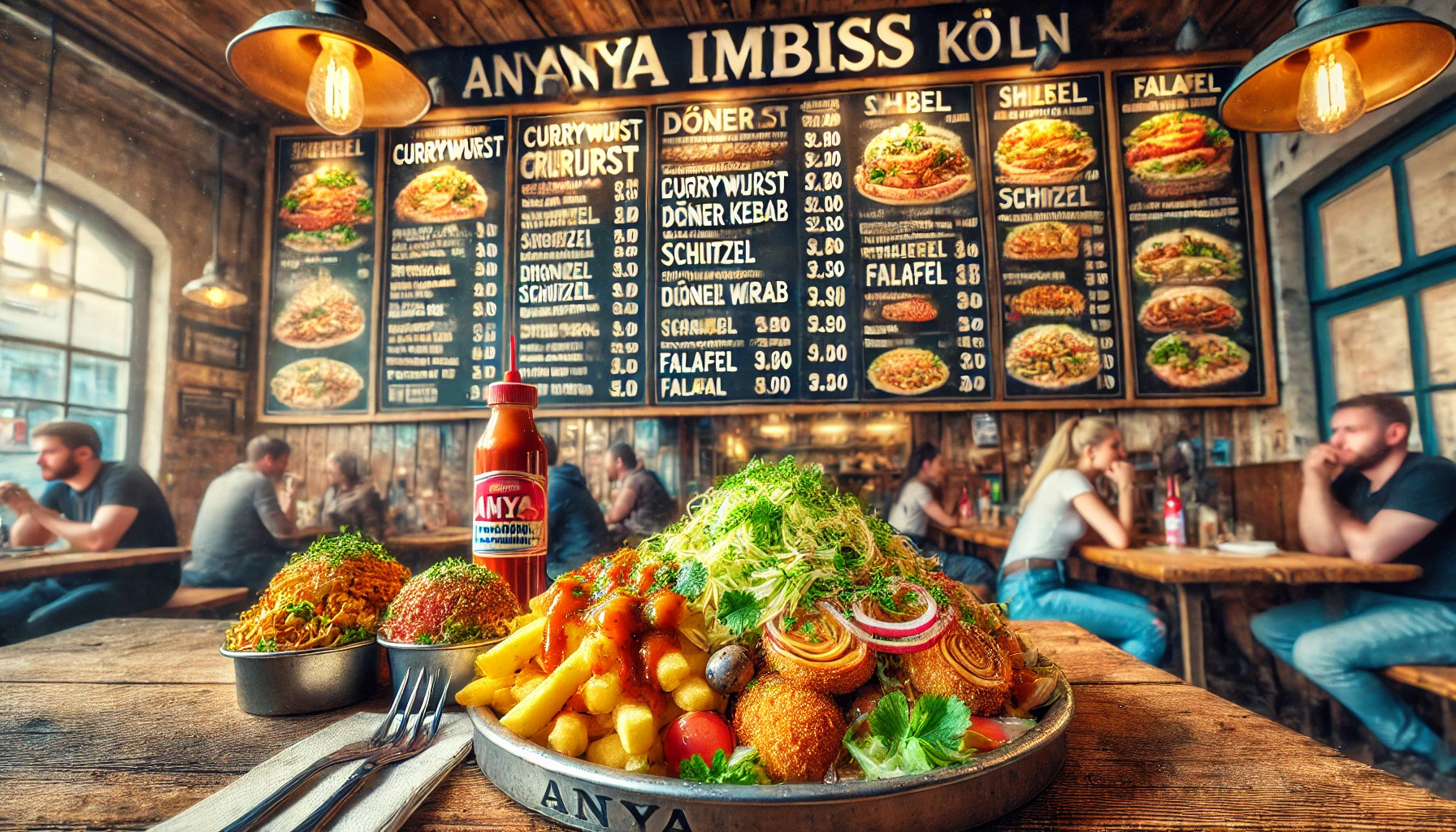 Anya Imbiss Köln Menü Fiyatları ve Tam Menü: Hızlı ve Lezzetli Sokak Yemekleri