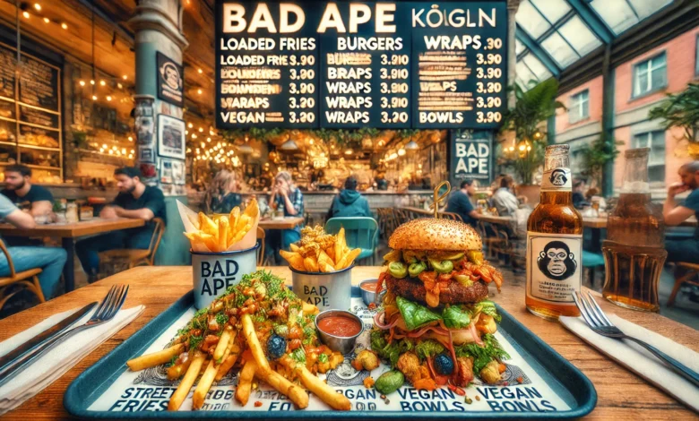 BAD APE Köln Menü Fiyatları ve Tam Menü