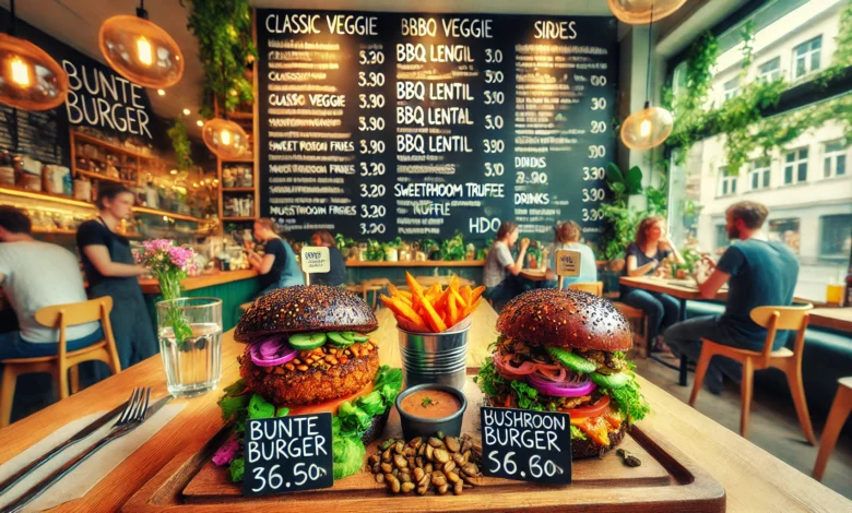 Bunte Burger Köln Menü Fiyatları ve Tam Menü