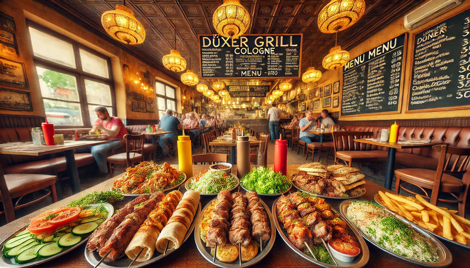 Düxer Grill Köln Menü Fiyatları ve Tam Menü: Lezzetli Döner ve Izgara Çeşitleri