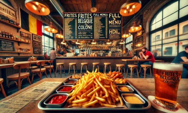 Frites Belgique Köln Menü Fiyatları ve Tam Menü