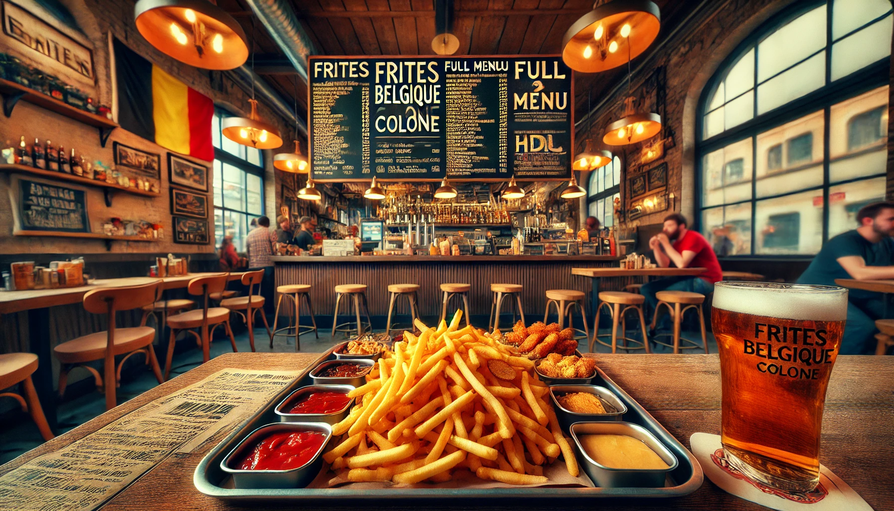 Frites Belgique Köln Menü Fiyatları ve Tam Menü: Lezzetli Patates Cipsi ve Belçika Usulü Atıştırmalıklar