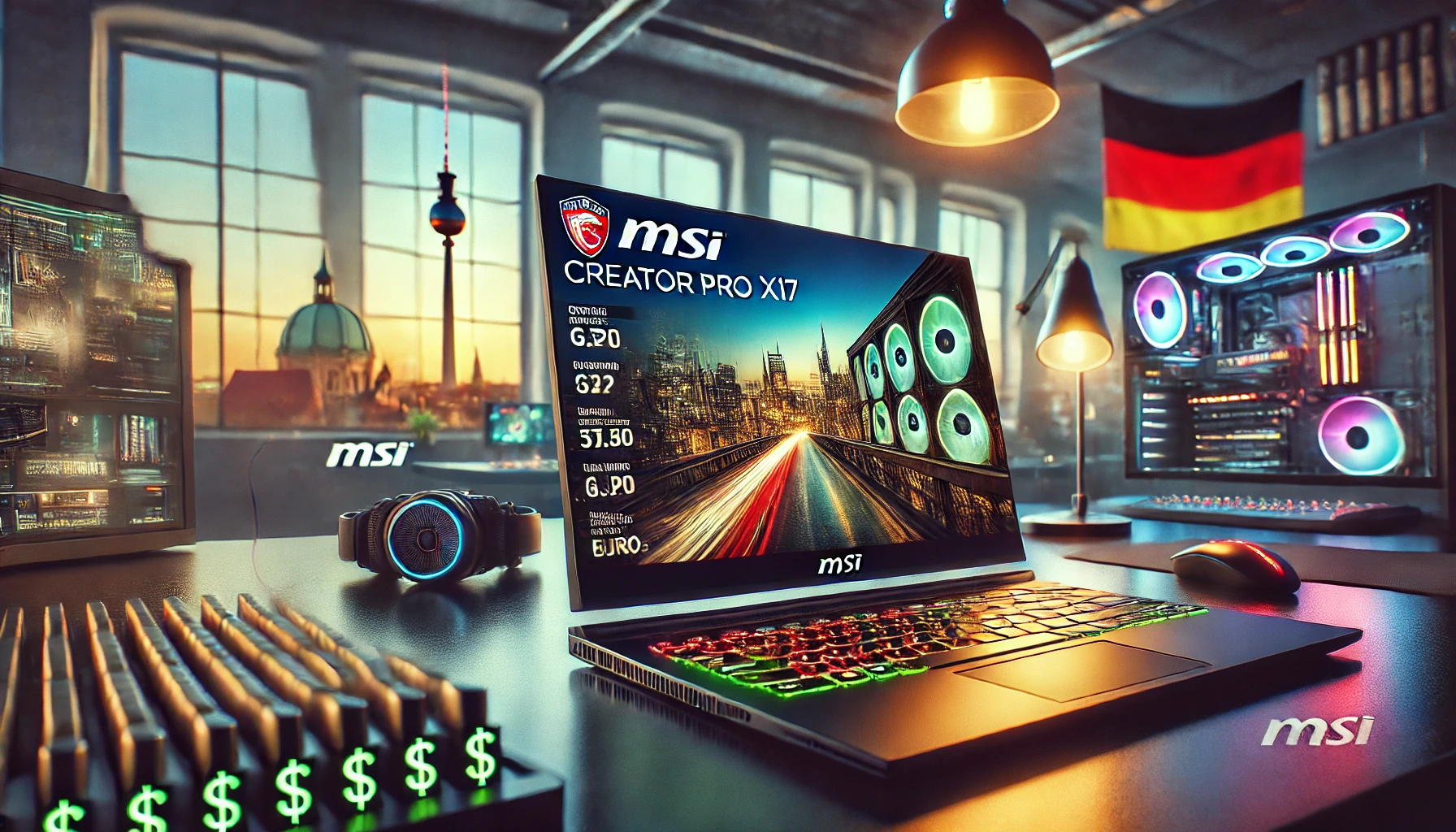 MSI CreatorPro X17 Almanya Fiyatları: Güçlü Yaratıcı Performans