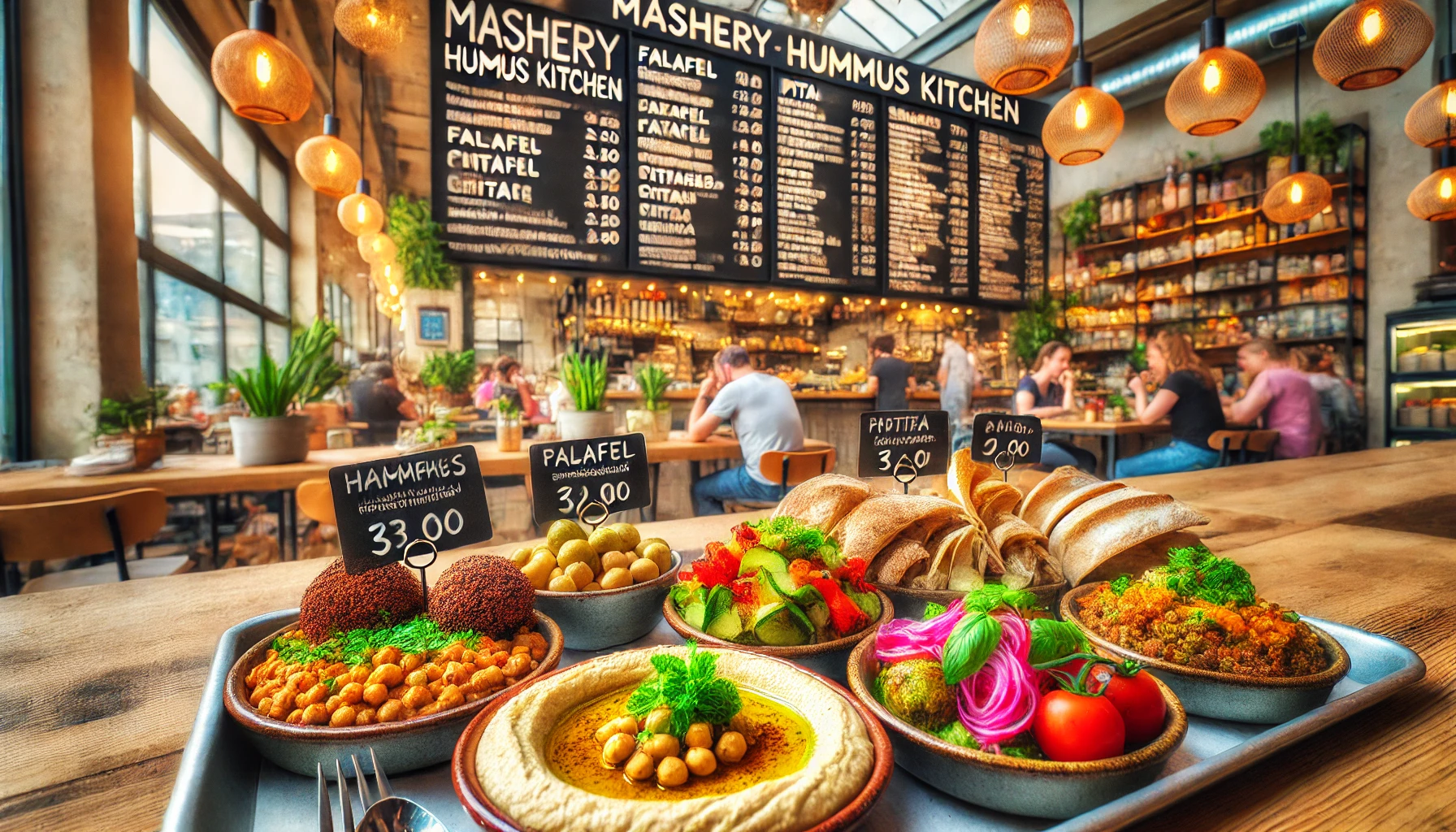 Mashery Hummus Kitchen Köln Menü Fiyatları ve Tam Menü: Nohutun Lezzeti
