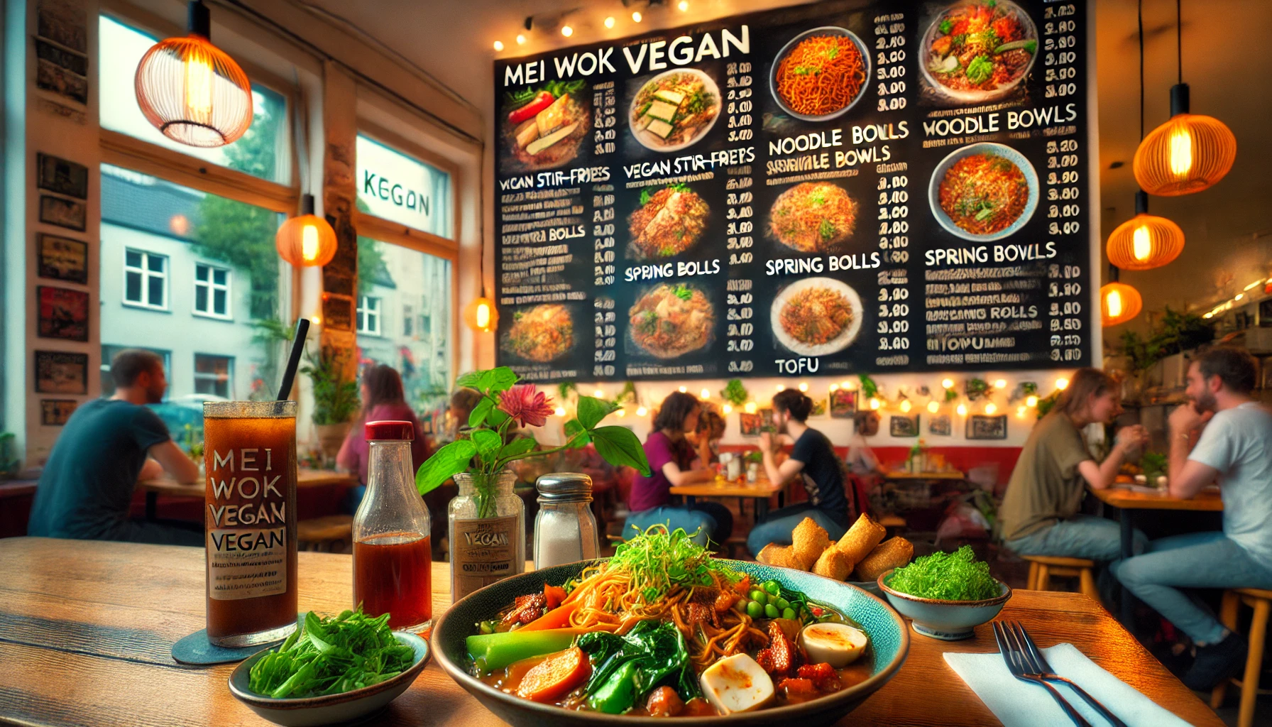 Mei Wok Vegan Ehrenfeld Köln Menü Fiyatları ve Tam Menü: Asya Mutfağı